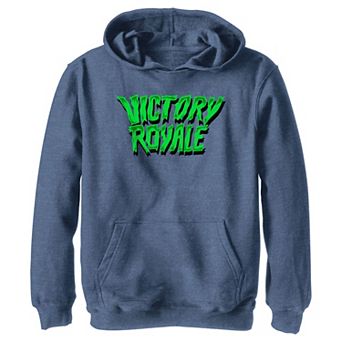 Boys 8-20 Fortnite Victory Royale Spooky Font Graphic Hoodie