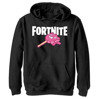 Boys 8-20 Fortnite Melting Pink Bear Popsicle Graphic Hoodie