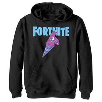 Boys 8-20 Fortnite Llama Ice Cream Cone Graphic Hoodie
