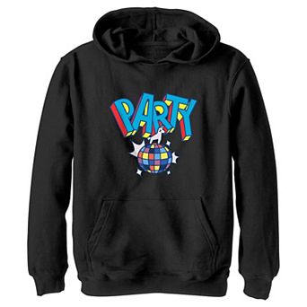 Boys 8-20 Fortnite Party Disco Llama Graphic Hoodie