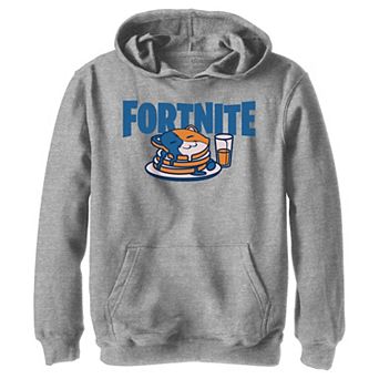 Boys 8-20 Fortnite Meowscles Pancakes Graphic Hoodie