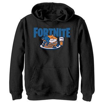 Boys 8-20 Fortnite Meowscles Pancakes Graphic Hoodie