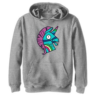 Boys 8-20 Fortnite Llama Head Profile Graphic Hoodie