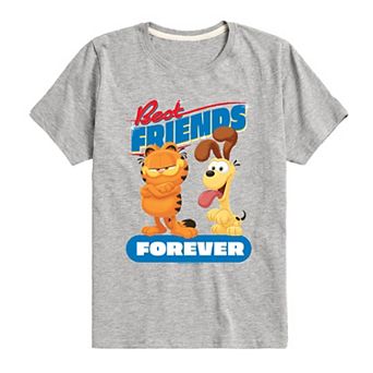Boys 8-20 Garfield Movie Best Friends Forever Graphic Tee