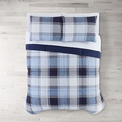 The Big One Dover Plaid Reversible Comforter Set