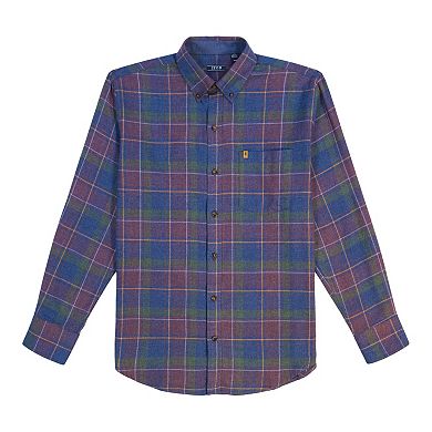 Men's IZOD Stratton Flannel Long Sleeve Button Down Shirt
