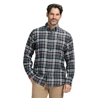 Men's IZOD Stratton Flannel Long Sleeve Button Down Shirt