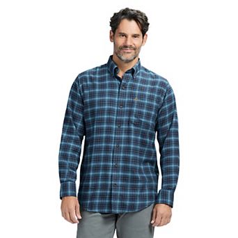 Men's IZOD Stratton Flannel Long Sleeve Button Down Shirt