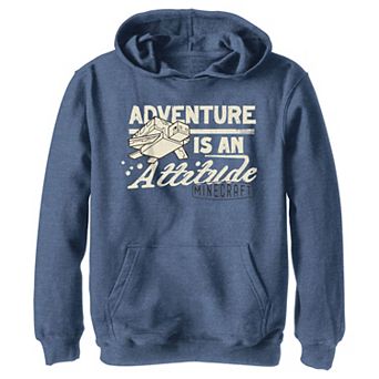 Boys 8-20 Minecraft Turtle Adventure Is An Attitude Graphic Hoodie