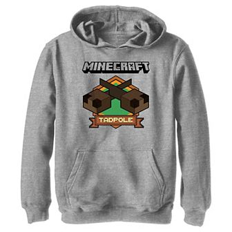 Boys 8-20 Minecraft Tadpole Badge Graphic Hoodie