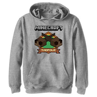 Boys 8-20 Minecraft Tadpole Badge Graphic Hoodie