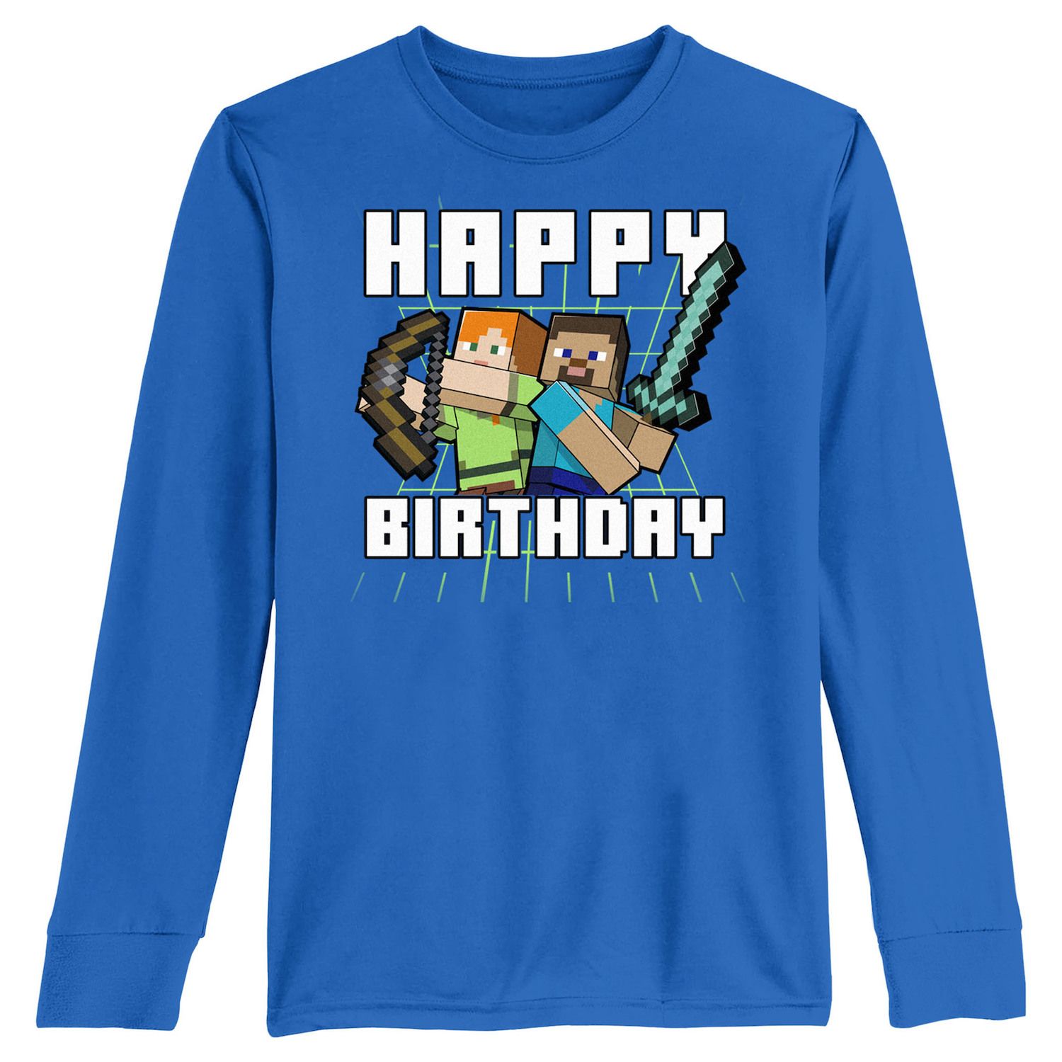 Minecraft birthday t outlet shirt