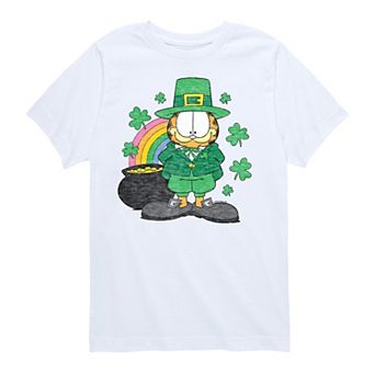 Boys 8-20 Garfield Pot Of Gold Graphic Tee