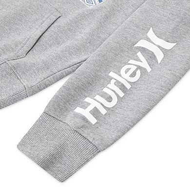 Boys 8-20 Hurley Printed Fleece Pullover Hoodie