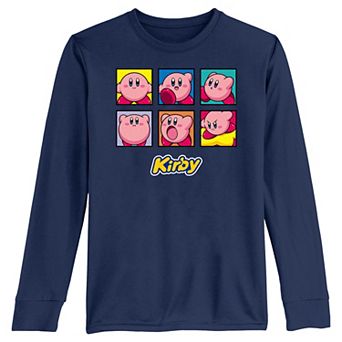 Boys 8-20 Kirby Expressions Boxes Long Sleeve Graphic Tee