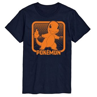 Men's Pokemon Retro Charmander Graphic Tee
