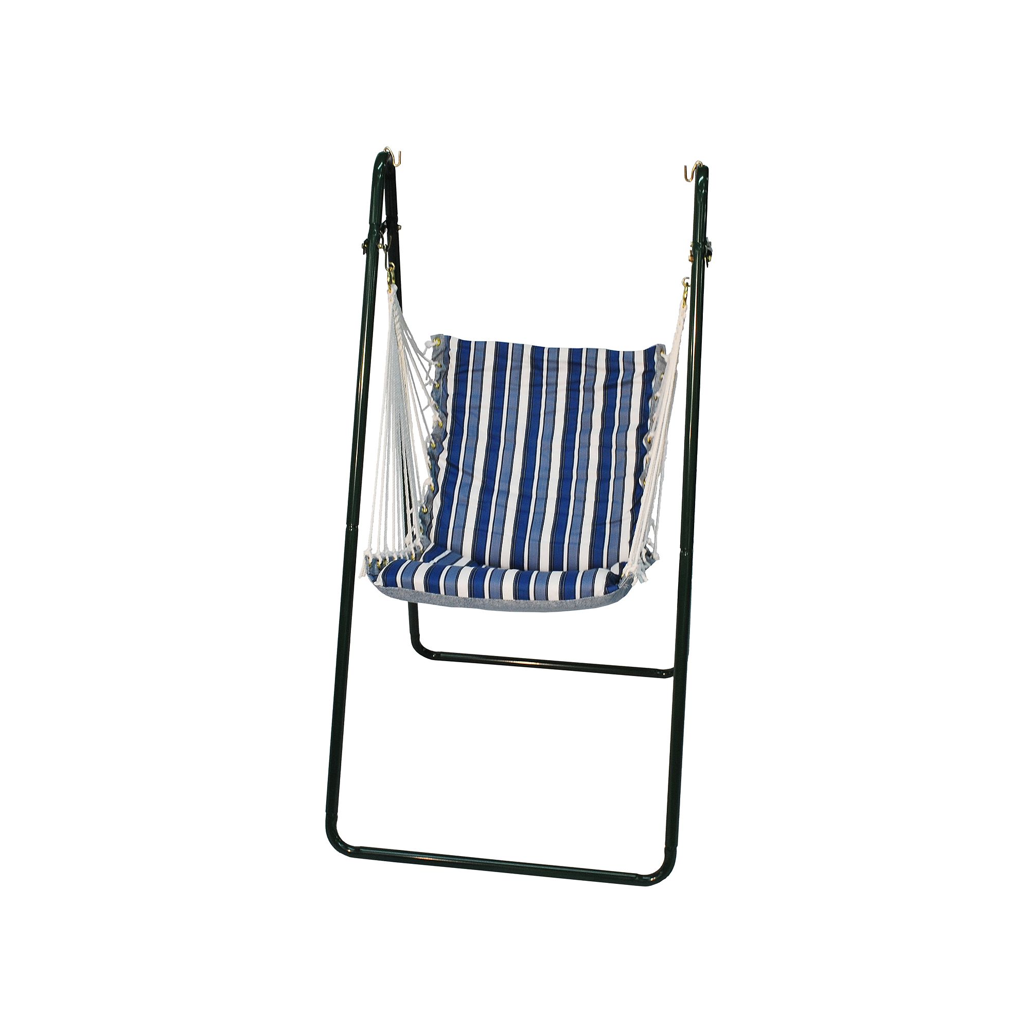 Algoma Patio Swing Chair & Stand, Multicolor