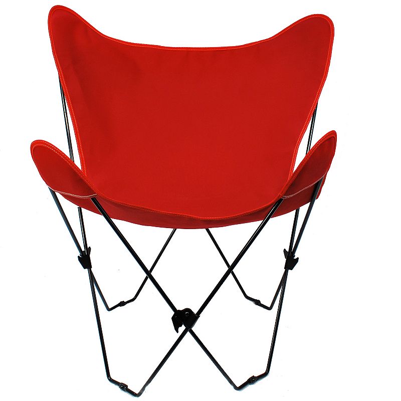 Algoma Duck Cotton Butterfly Chair, Red