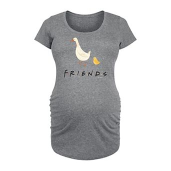 Maternity Friends Goose Chicken Graphic Tee