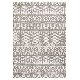 Garvee Machine Washable Moroccan Boho Area Rug Geometric Throw Carpet for Bedroom Living Room