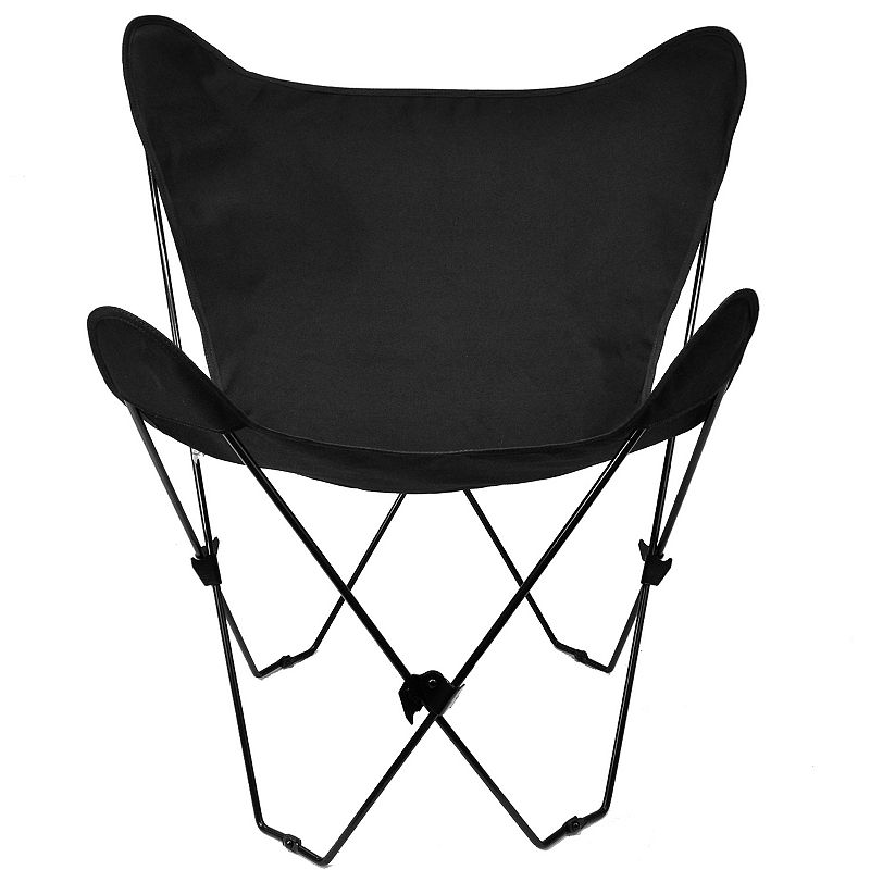 Algoma Butterfly Chair Replacement Cover - Outdoor, Black