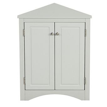 Triangle Bathroom Storage Cabinet With Adjustable Shelves