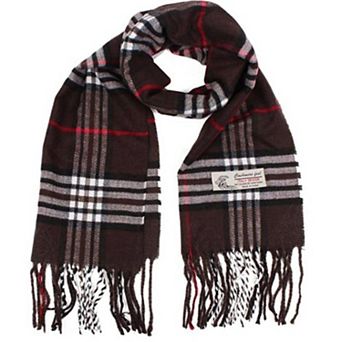 Plaid Scarf, Warm, Soft & Colorful For Men and Women