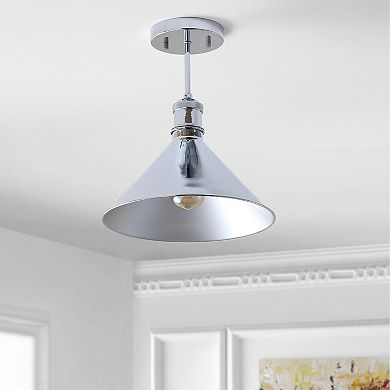 Nick Metal Led Semi Flush Mount