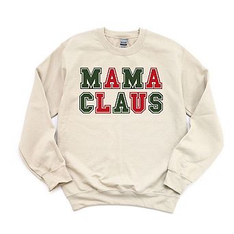 Mama Claus Colorful Sweatshirt
