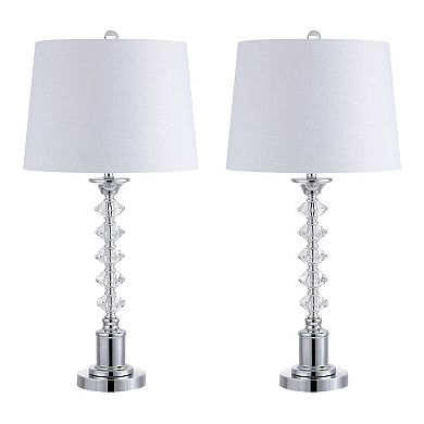 Kinsley Crystal Led Table Lamp (set Of 2)