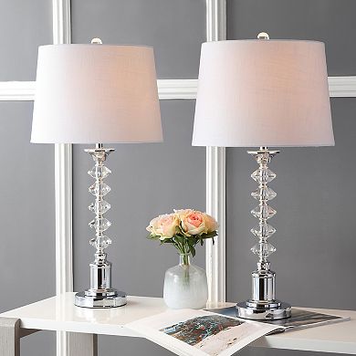 Kinsley Crystal Led Table Lamp (set Of 2)