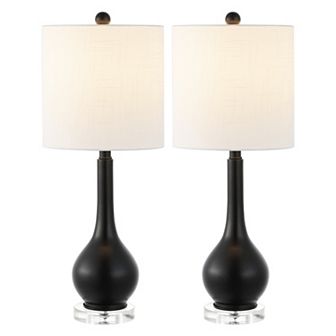 Dylan Metal/crystal Teardrop Led Table Lamp