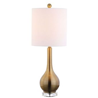 Dylan Metal/crystal Teardrop Led Table Lamp