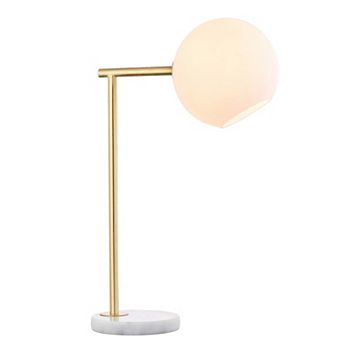 Charles Metal/marble Led Table Lamp