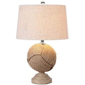 Monkeys Fist Knotted Rope Led Table Lamp