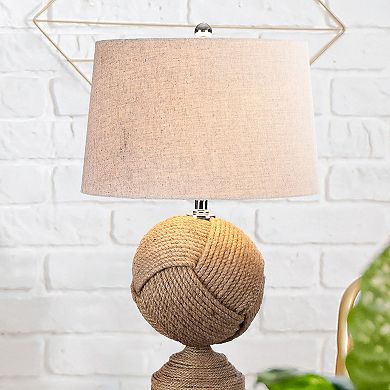 Monkeys Fist Knotted Rope Led Table Lamp