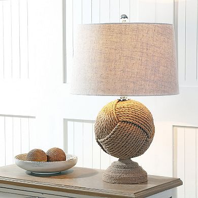 Monkeys Fist Knotted Rope Led Table Lamp