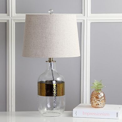 Stevens Glass Led Table Lamp