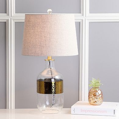Stevens Glass Led Table Lamp