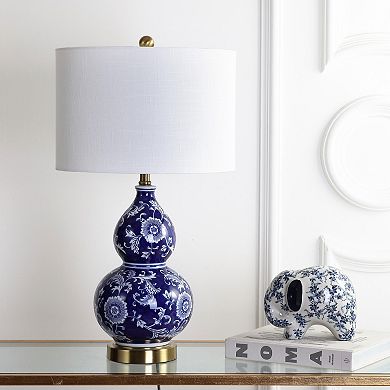 Lee Ceramic Chinoiserie Led Table Lamp
