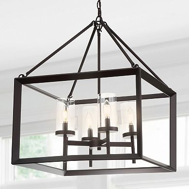 Anna Metal/glass Led Pendant