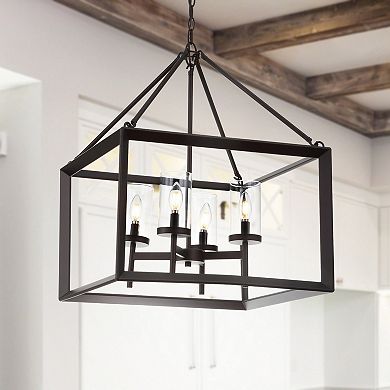 Anna Metal/glass Led Pendant