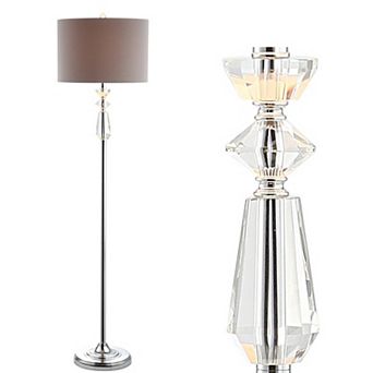 Layla Crystal Metal Led Floor Lamp