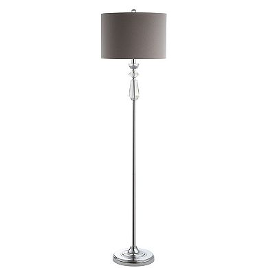 Layla Crystal Metal Led Floor Lamp