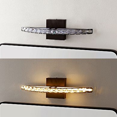 Alyson Bohemian Industrial Iron/acrylic Integrated Led Vanity Light