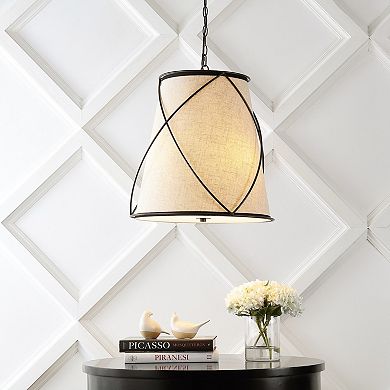 Milo Rustic Farmhouse Iron Led Pendant