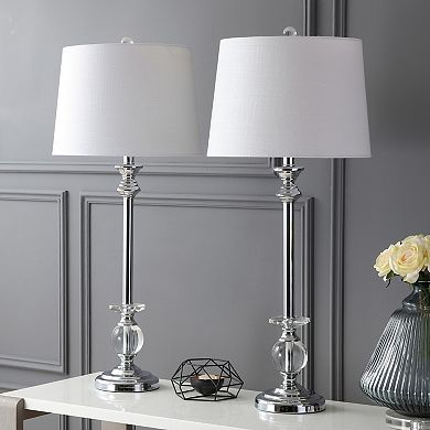 Elizabeth Crystal/metal Led Table Lamp (set Of 2)