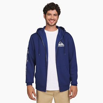 Men's Quiksilver Fleece Zip Up Hoodie