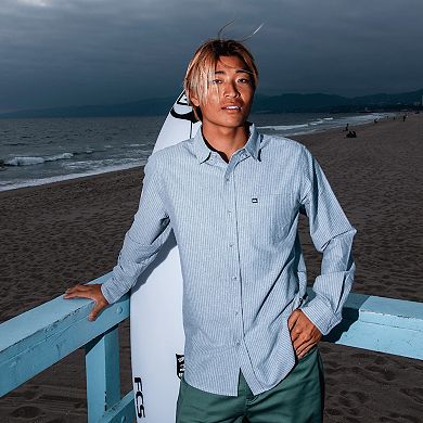 Men's Quiksilver Long Sleeve Button Down Shirt