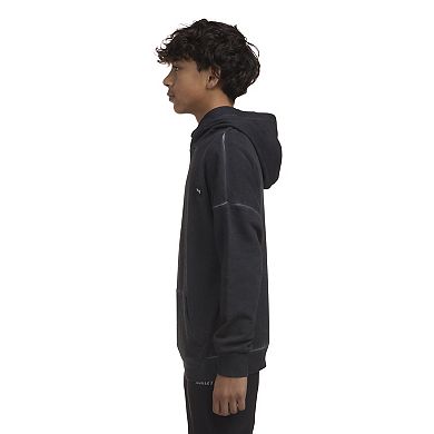 Boys 8-20 Hurley Washed Fleece Pullover Hoodie